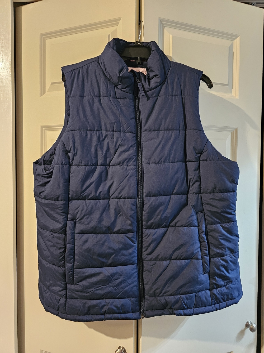 Amazon Essentials Navy Quilted Puffer Vest with Heavy Weight Lining